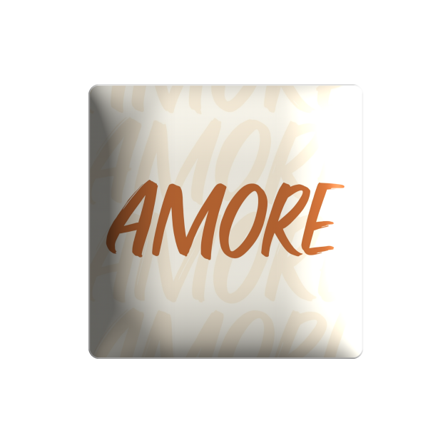 3D стікер "Amor yellow"