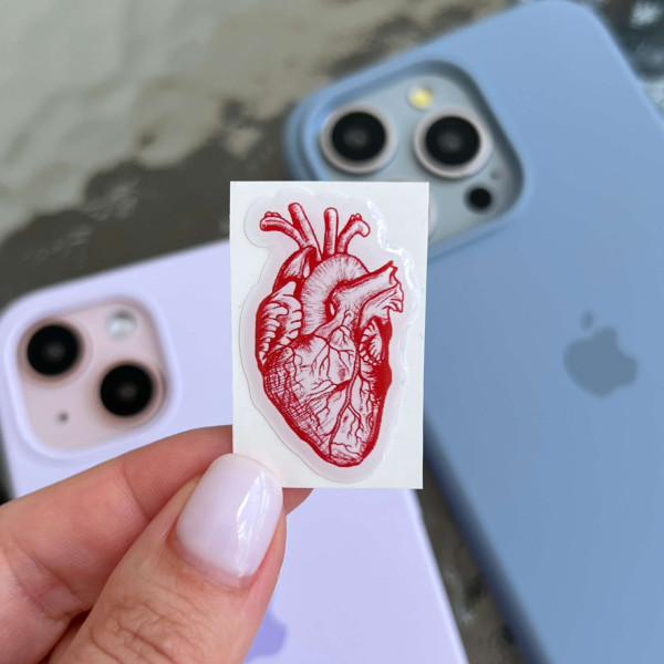 3D стікер "Red heart"