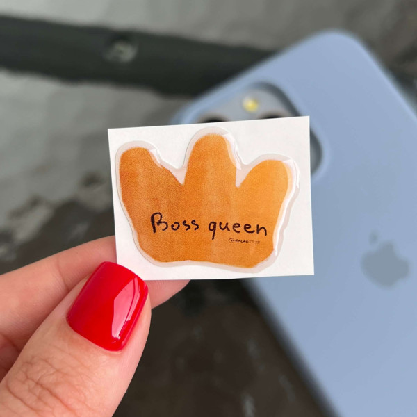 3D стікер "Boss queen"