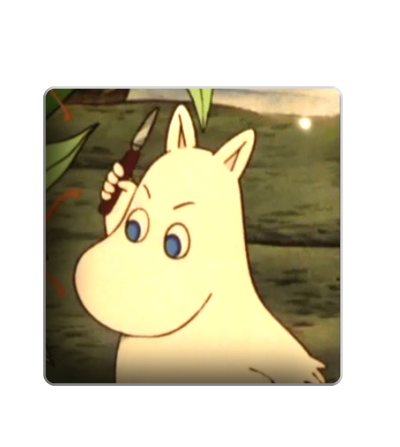 3D стікер "Moomins knife"