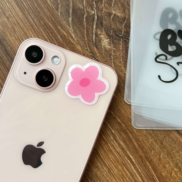 3D sticker "Pink flower"
