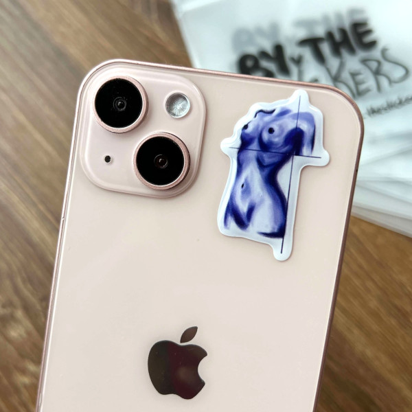 3D sticker "Woman body"