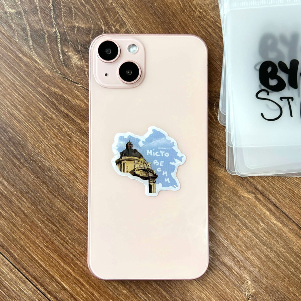 3D sticker “Lviv ‘City of Spring’”