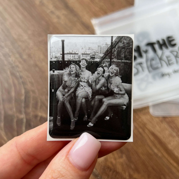 3D sticker  "City besties"