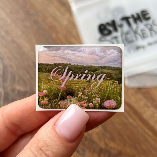 3D sticker "Spring"