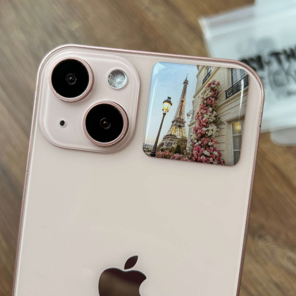 3D sticker "Pink Paris"