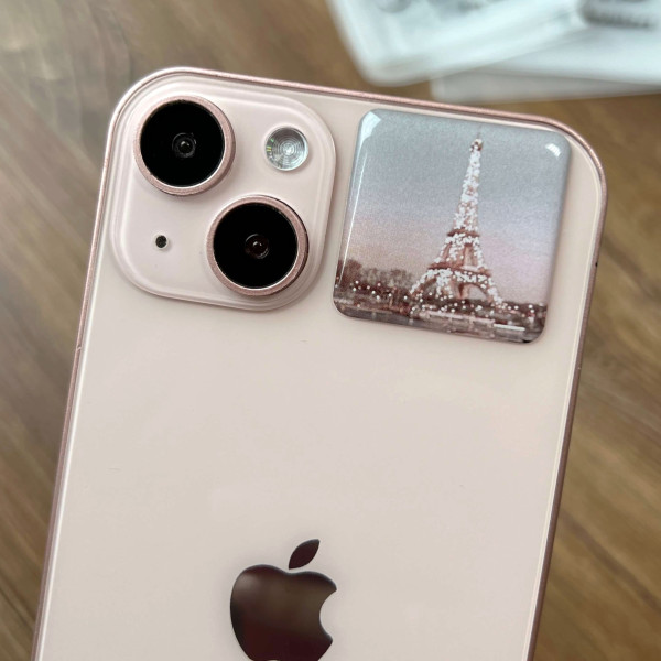3D стікер "Eiffel pink dream"