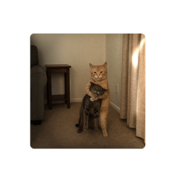 3D стікер "Best friends"