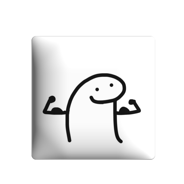 3D стікер "Man with biceps"