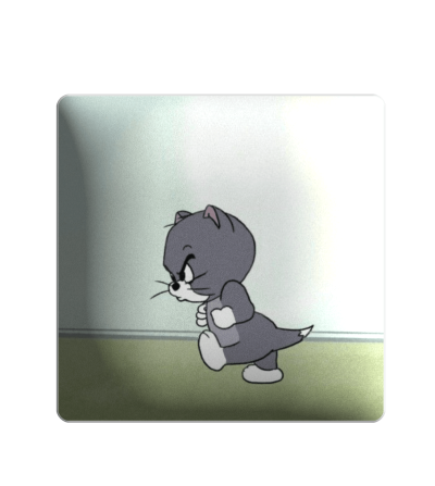 3D sticker "Tom"