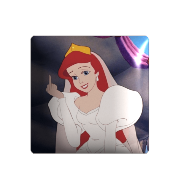 3D sticker "Ariel"