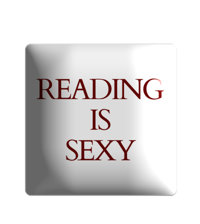 3D стікер "Reading is sexy"