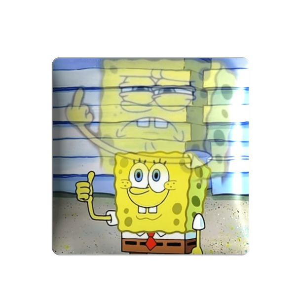3D sticker "SpongeBob mood"