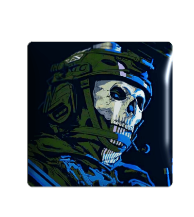 3D sticker "Ghost"