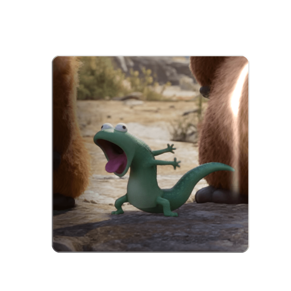 3D стікер "Tom Lizard"