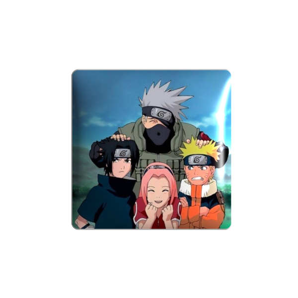3D sticker "Team 7, Naruto"