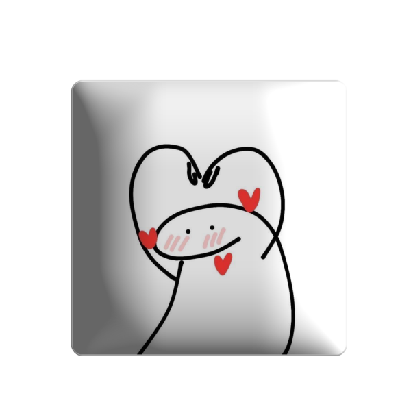 3D стікер "Love is in the air"