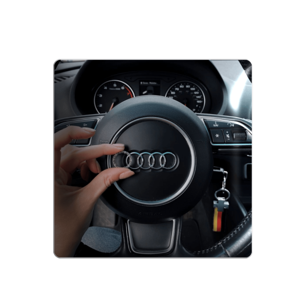 3D стікер "Audi is love"