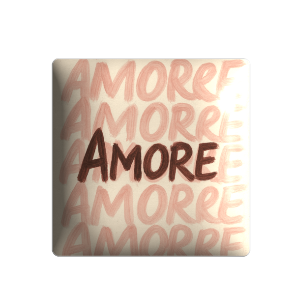 3D стікер "Amor pink"