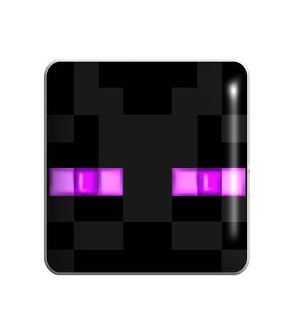 3D sticker "Enderman"