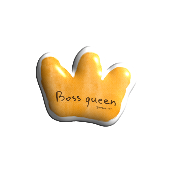 3D стікер "Boss queen"