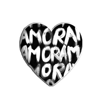3D sticker "Amor heart"