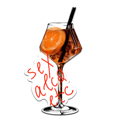 3D sticker "Aperol"
