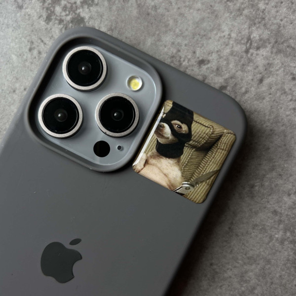3D sticker "Dangerous dog"