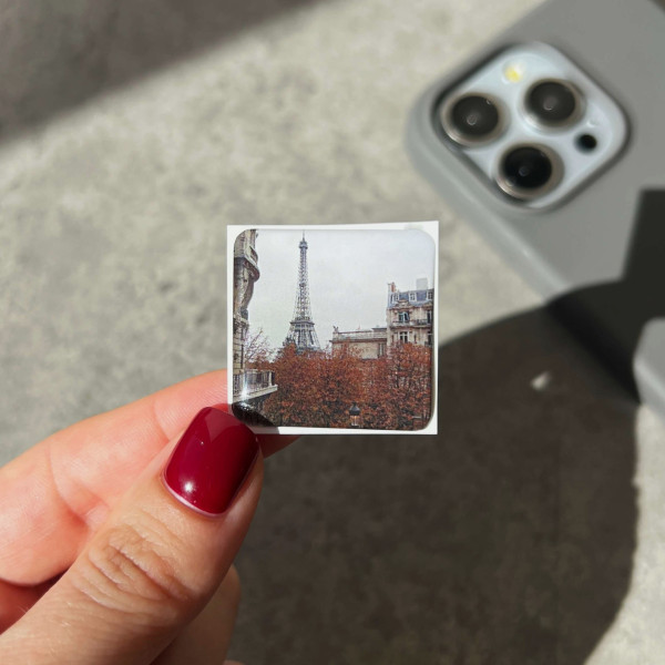 3D sticker "Autumn Paris"