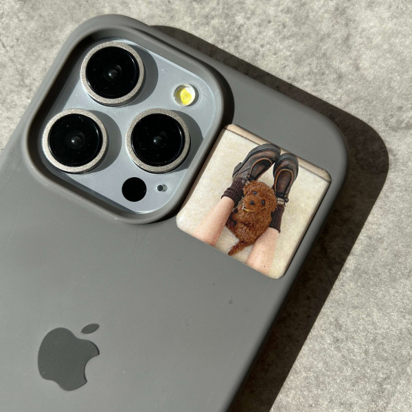 3D стікер "Curly cute puppy"