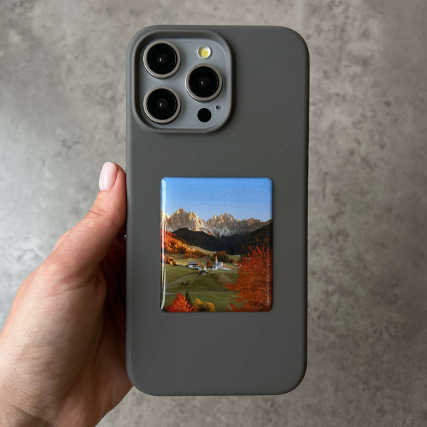 3D стікер "Autumn Mountains, розмір 5x6 см"