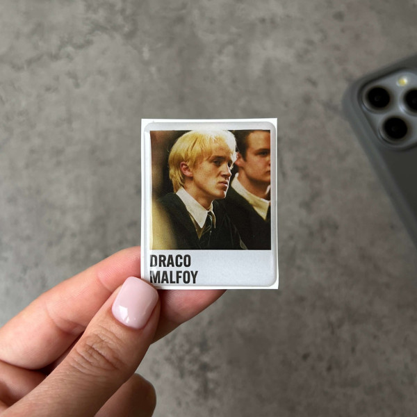 3D стікер "Draco Malfoy, розмір 4x5 см"