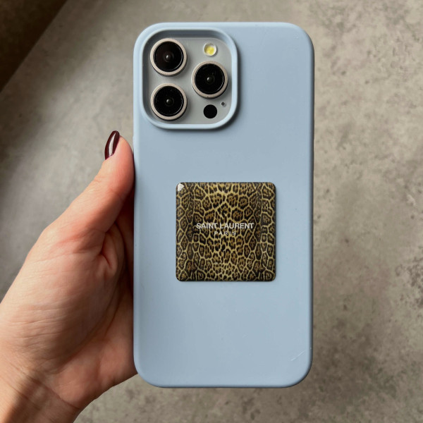 3D sticker "Saint Laurent leopard condom"