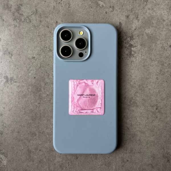 3D стікер "Saint Laurent Pink Condom"
