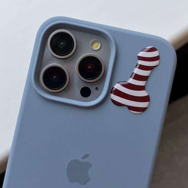 3D sticker "Christmas dick"