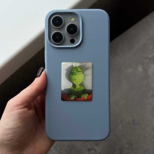 3D sticker “Angry Grinch”