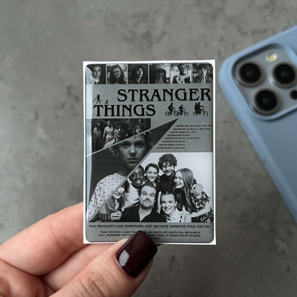 3D стікер "Stranger Things"