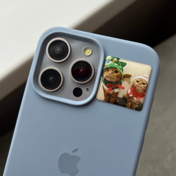 3D sticker "Christmas Cats"