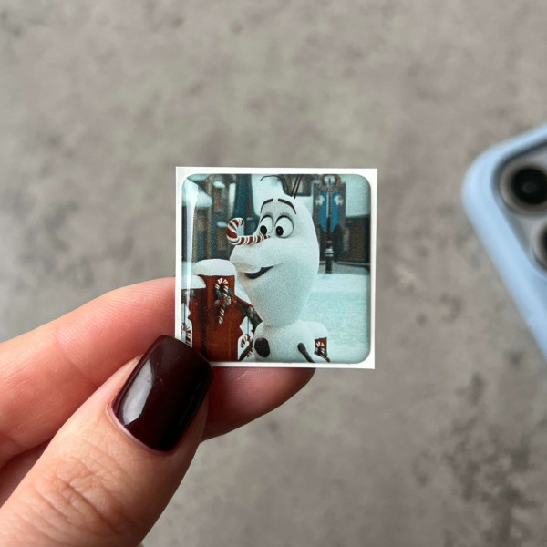 3D стікер "Funny Olaf"