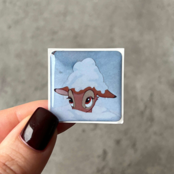 3D sticker "Bambi"