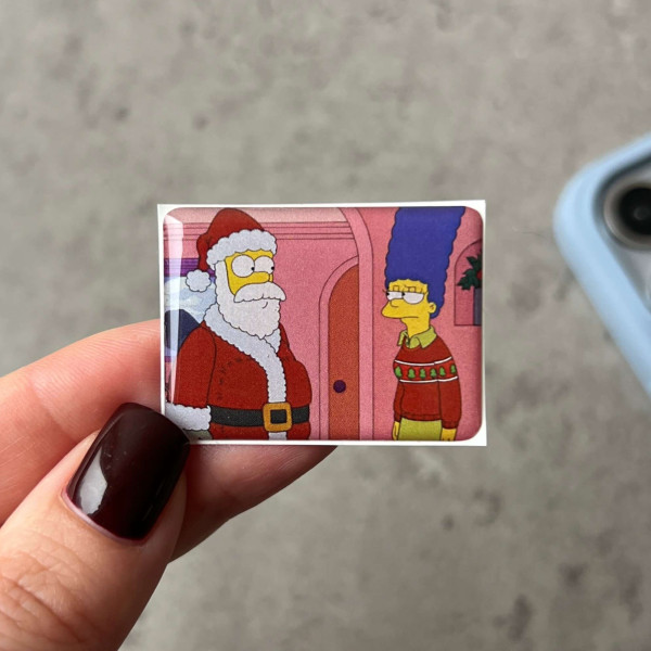 3D стікер "Homer and Marge"