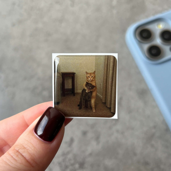 3D sticker "Best friends"