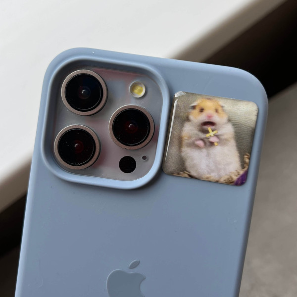 3D стікер "Scared hamster"