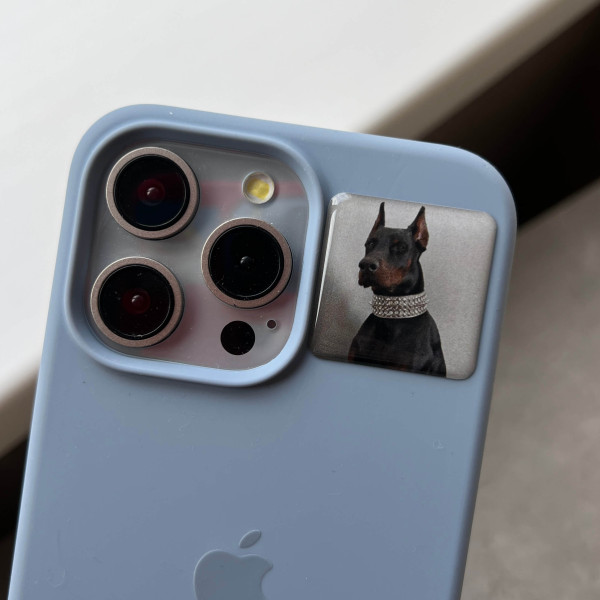 3D sticker "Doberman"
