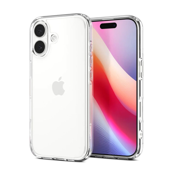Clear shockproof case for iPhone 17 Spigen Neo Hybrid Crystal