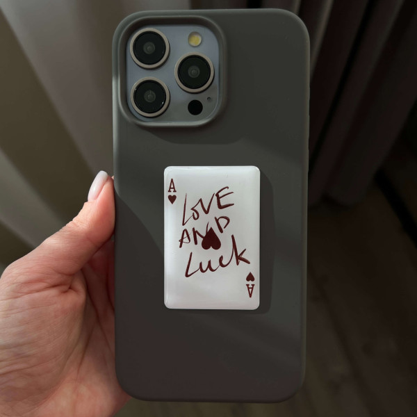 3D стікер "Карта `Love and luck`"