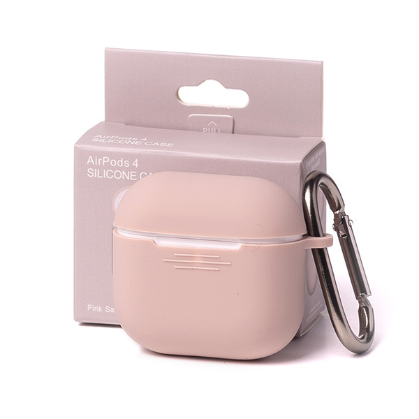 AirPods 4 Case with Carabiner Pink Sand