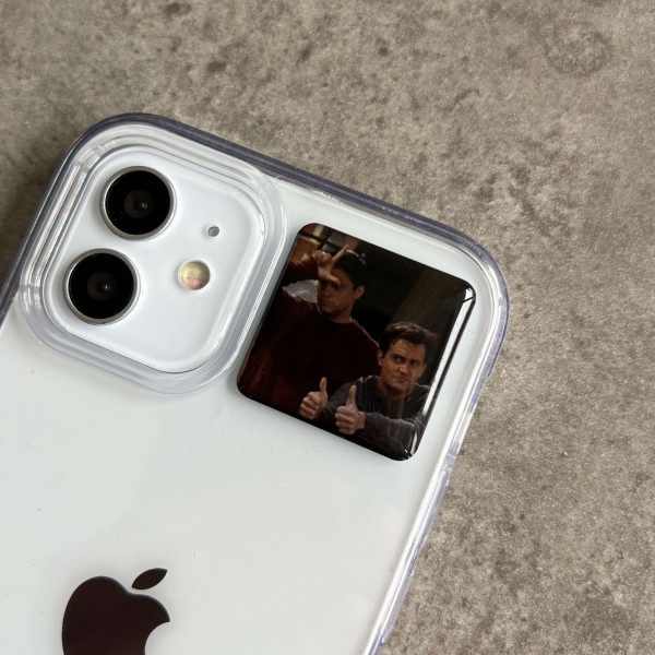 3D sticker "Joey and Chandler, TV show 'Friends'"