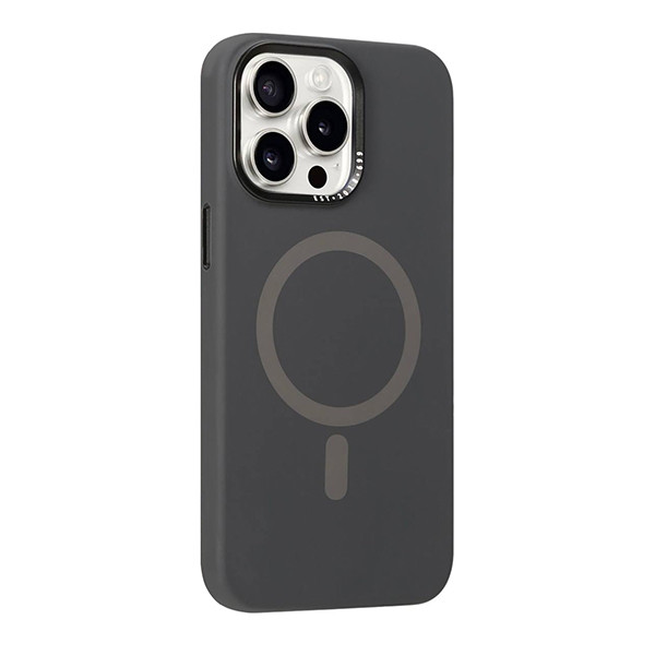 Чохол Soft Silicone Case з MagSafe iPhone 14 Pro Max Dark Gray