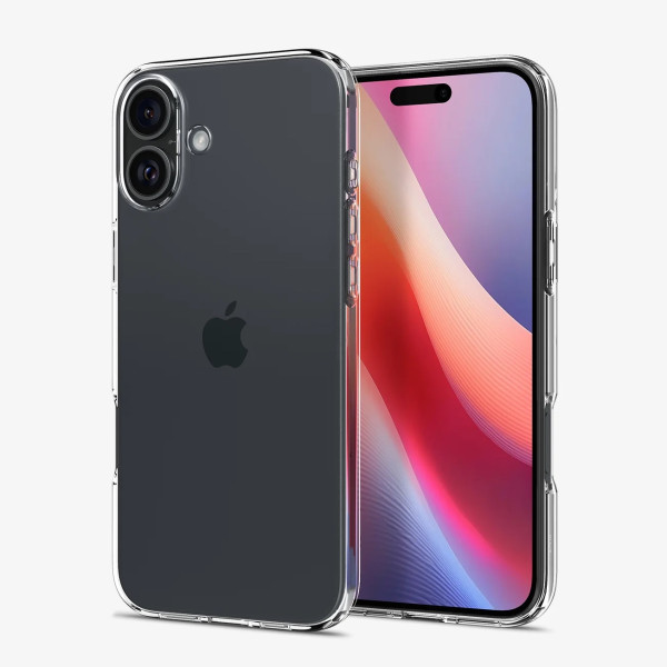 Прозорий силіконовий чохол для iPhone 16 Plus